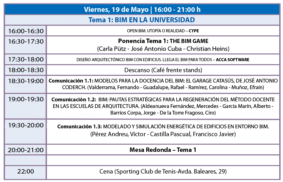 PROGRAMA EUBIM 2017