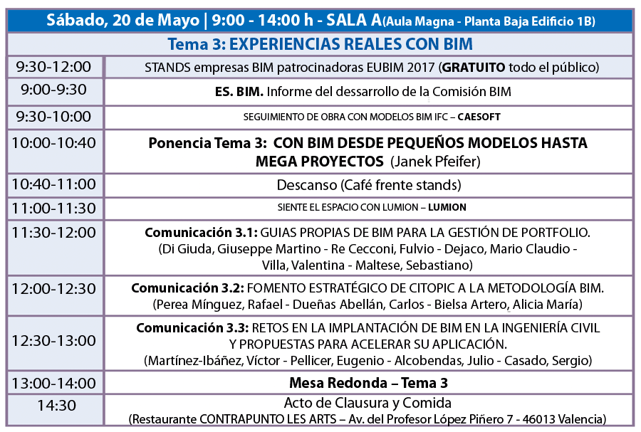 PROGRAMA EUBIM 2017
