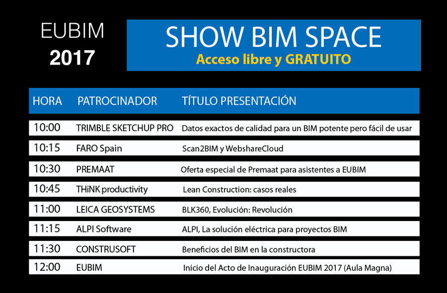 SHOW BIM SPACE